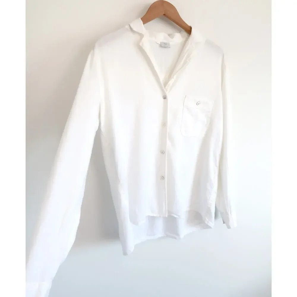 RESTORATION HARDWARE Heathered Cotton Cashmere Nightshirt PJ Sleep Top S $150